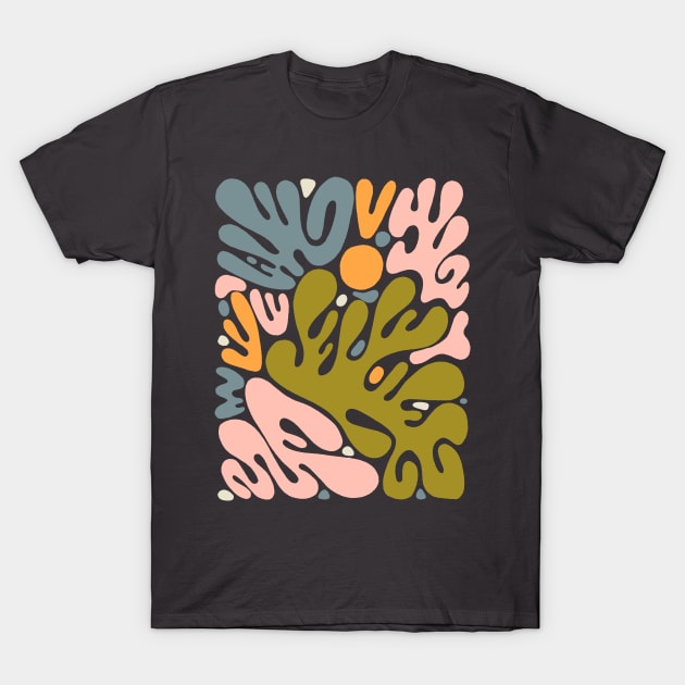 Abstract Landscape 007 T-Shirt by MatthewTaylorWilson